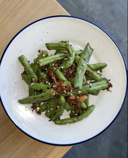 Steam beans