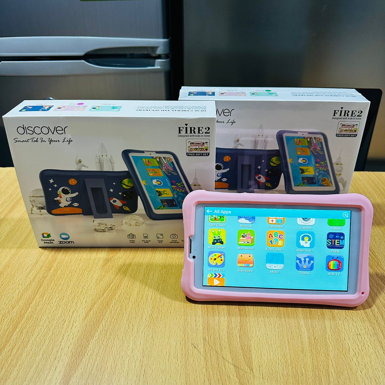 Discover Fire 2 kids learning tablet dual sim 7 inches