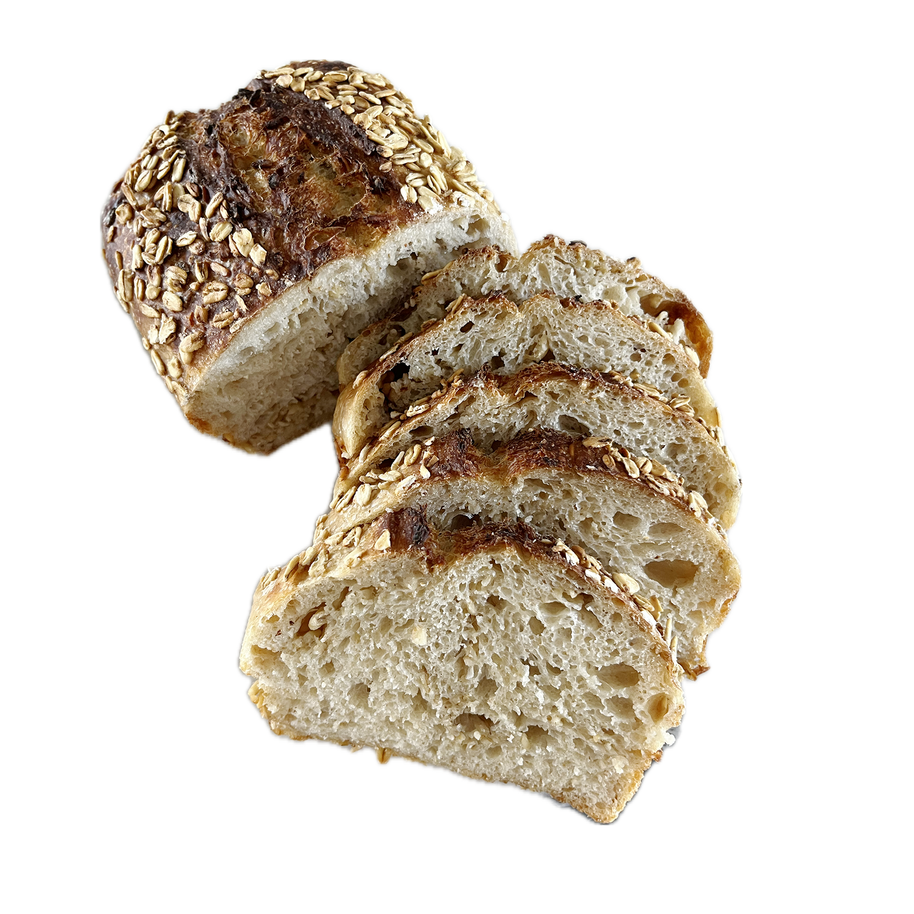 Honey Oat Sourdough Loaf_0