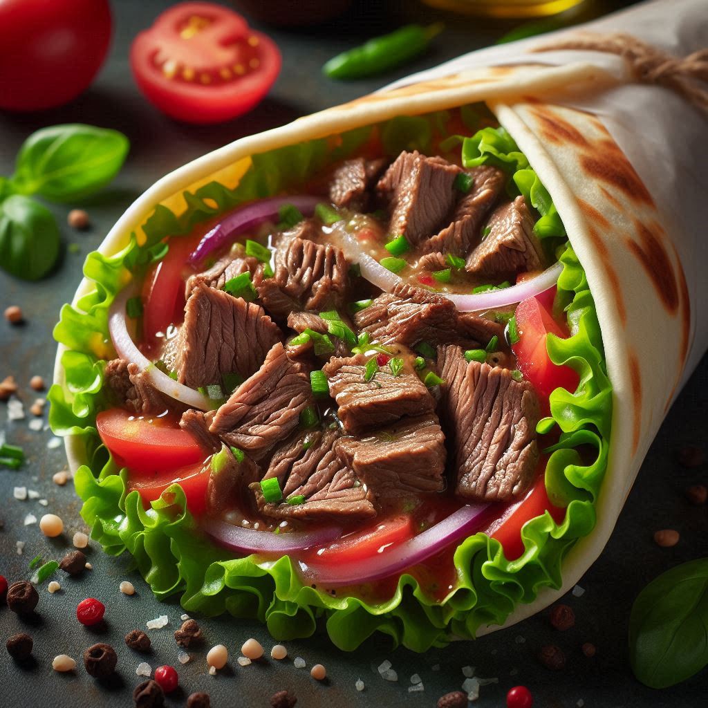 ملفوف شاورما لحم_0