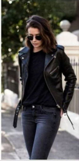 Leather jacket