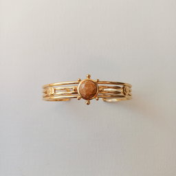 Brown Stone Bangle
