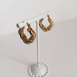 Twisted Stone Earring