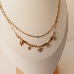 Brown Stone Necklace
