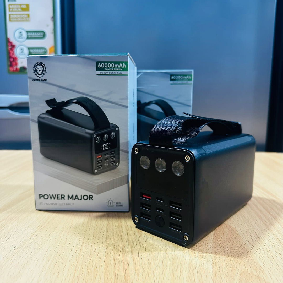 Green Lion 60000 mAh power bank