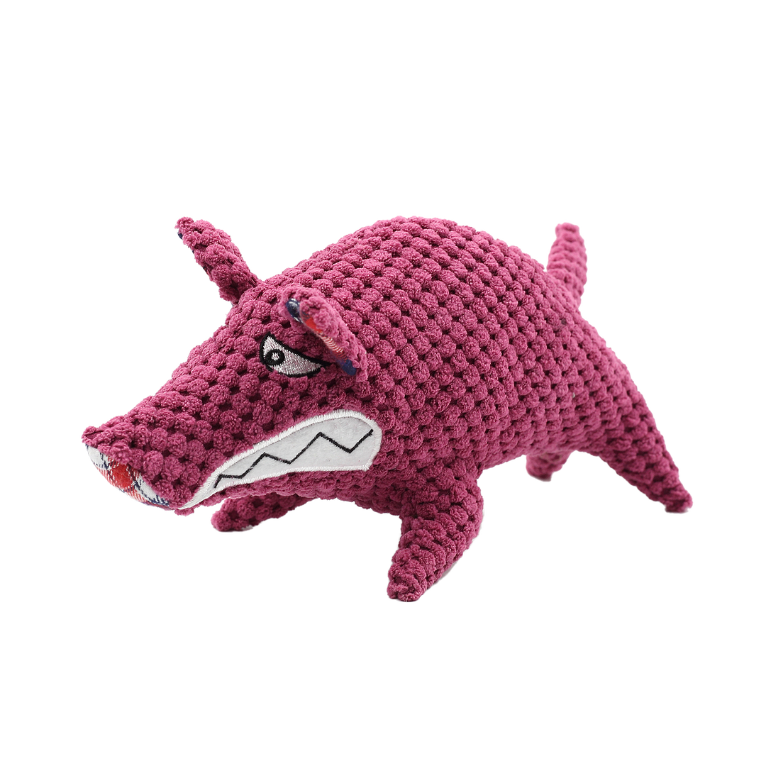 Angry Red Elephant Plush Pet Toy