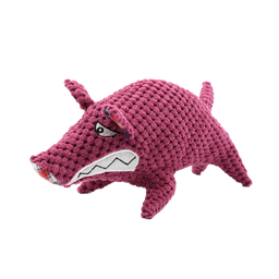 Angry Red Elephant Plush Pet Toy