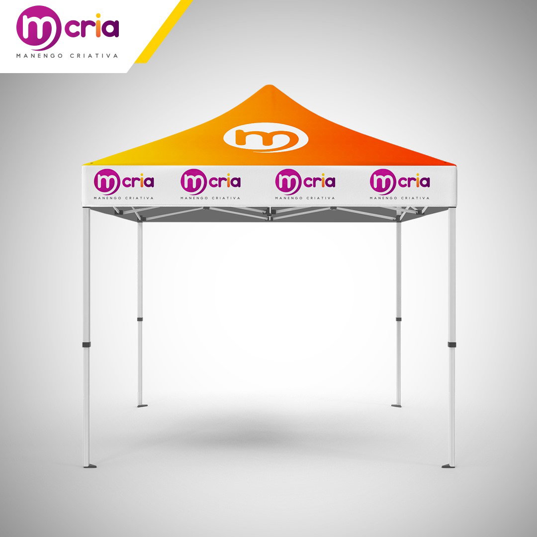 Gazebo com estrutura de ferro