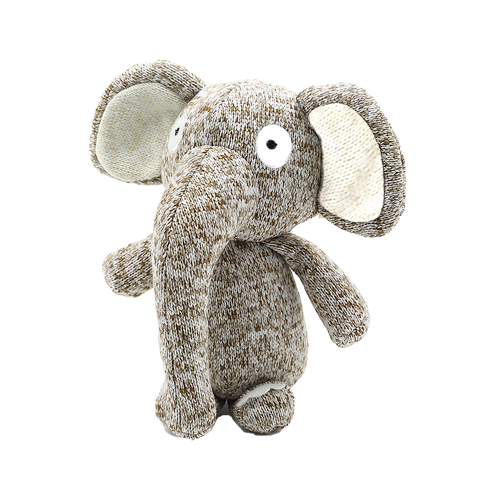 Knit naughty Elephant Plush Pet Toy_0