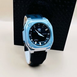 adidas Olive Resin Watch white & black