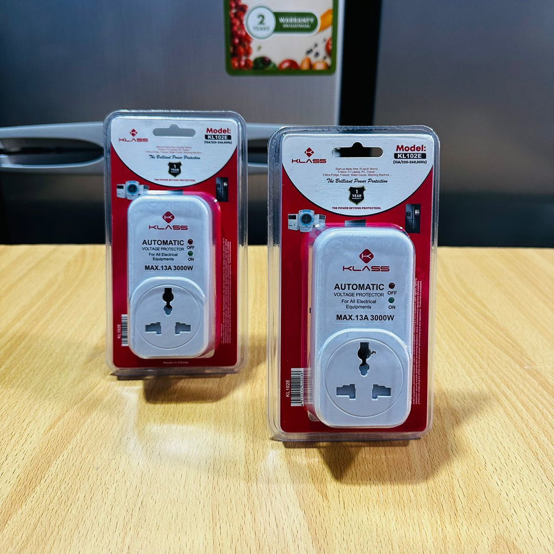 Klass fridge/TV guard automatic voltage protector KL102E