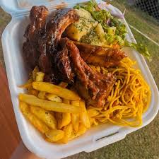 BBQ Pork Slices Combo Small