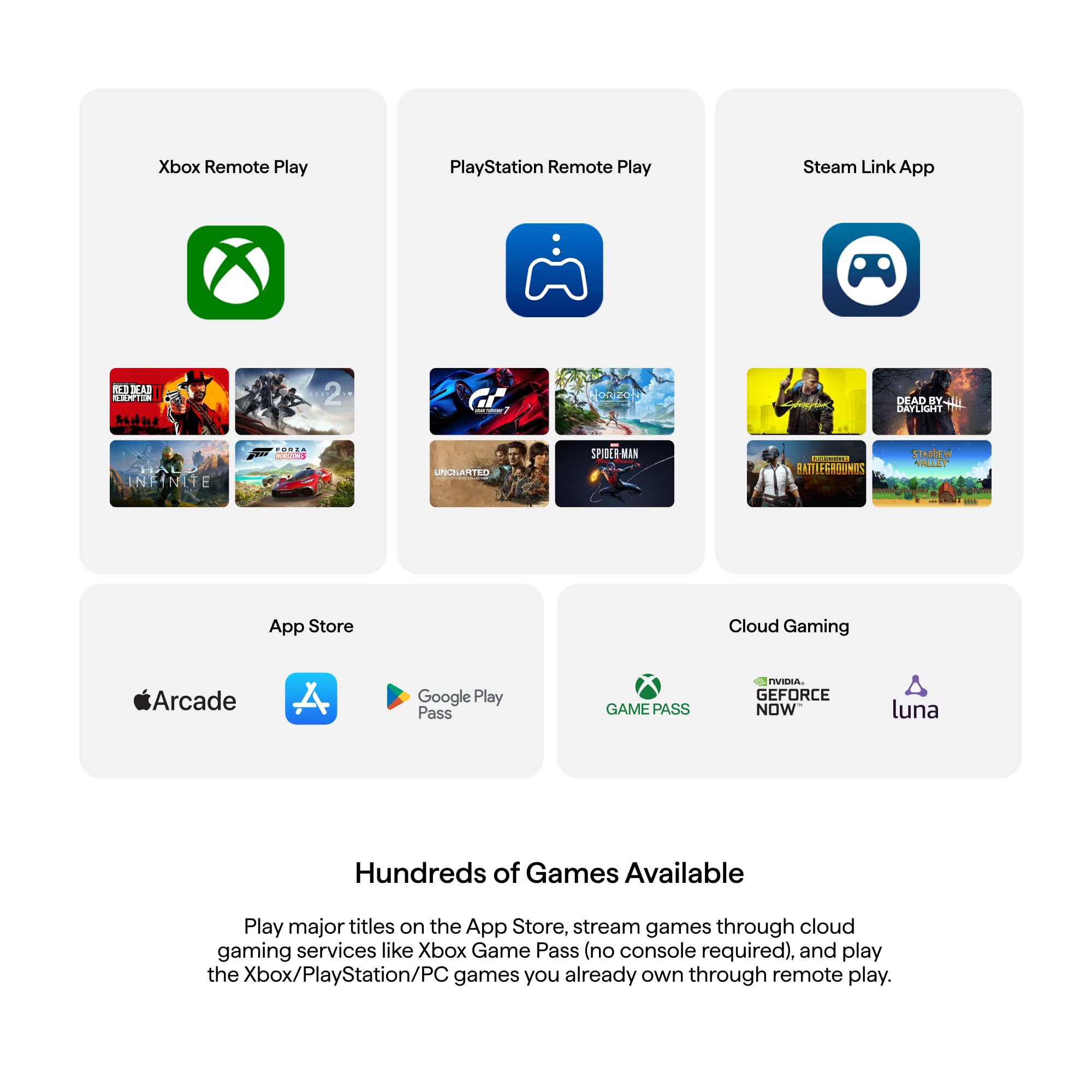 PlayStation 5 backbone mobile gaming controller with iPhone [ lightning ] turn your iPhone into a gaming console _5