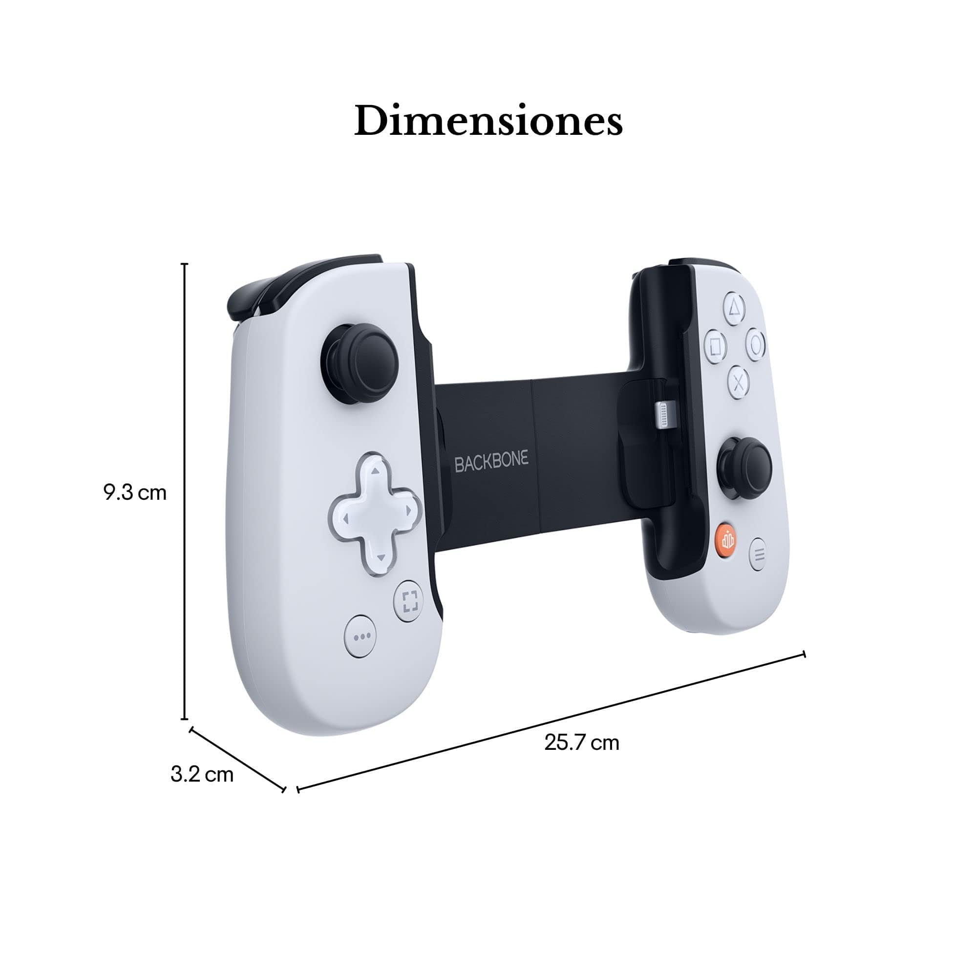 PlayStation 5 backbone mobile gaming controller with iPhone [ lightning ] turn your iPhone into a gaming console _3