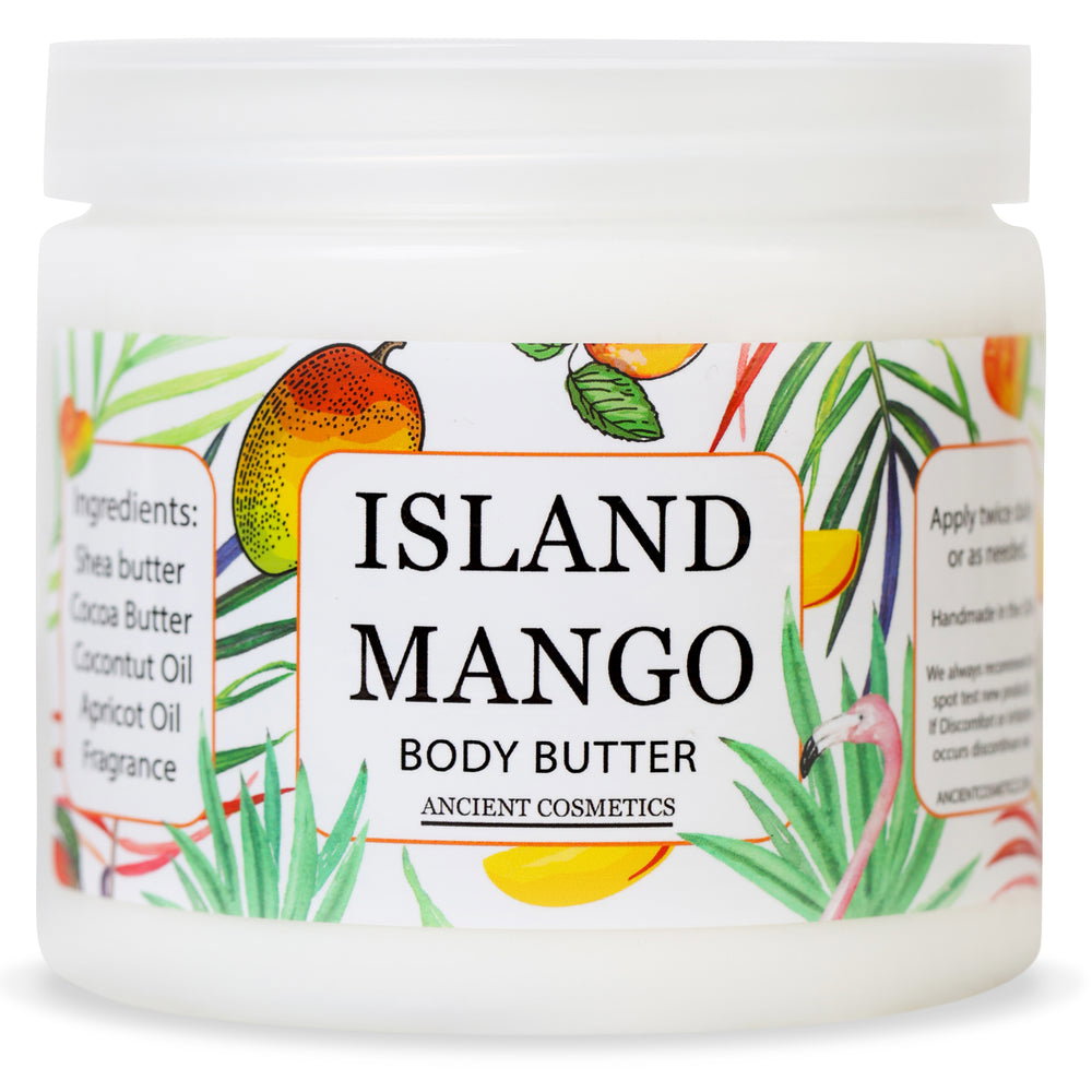 Body Butter Island Mango  8 oz 