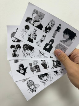 Death Note Sticker Sheets