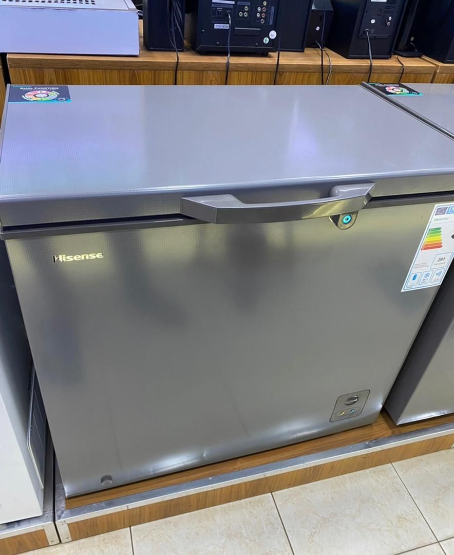 Hisense 310 Litres Chest Freezer, FC-31DT4SA; LED Lighting, Silver_1