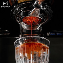 MUVNA - Lucifer Bottomless Portafilter Wood Grain 58mm