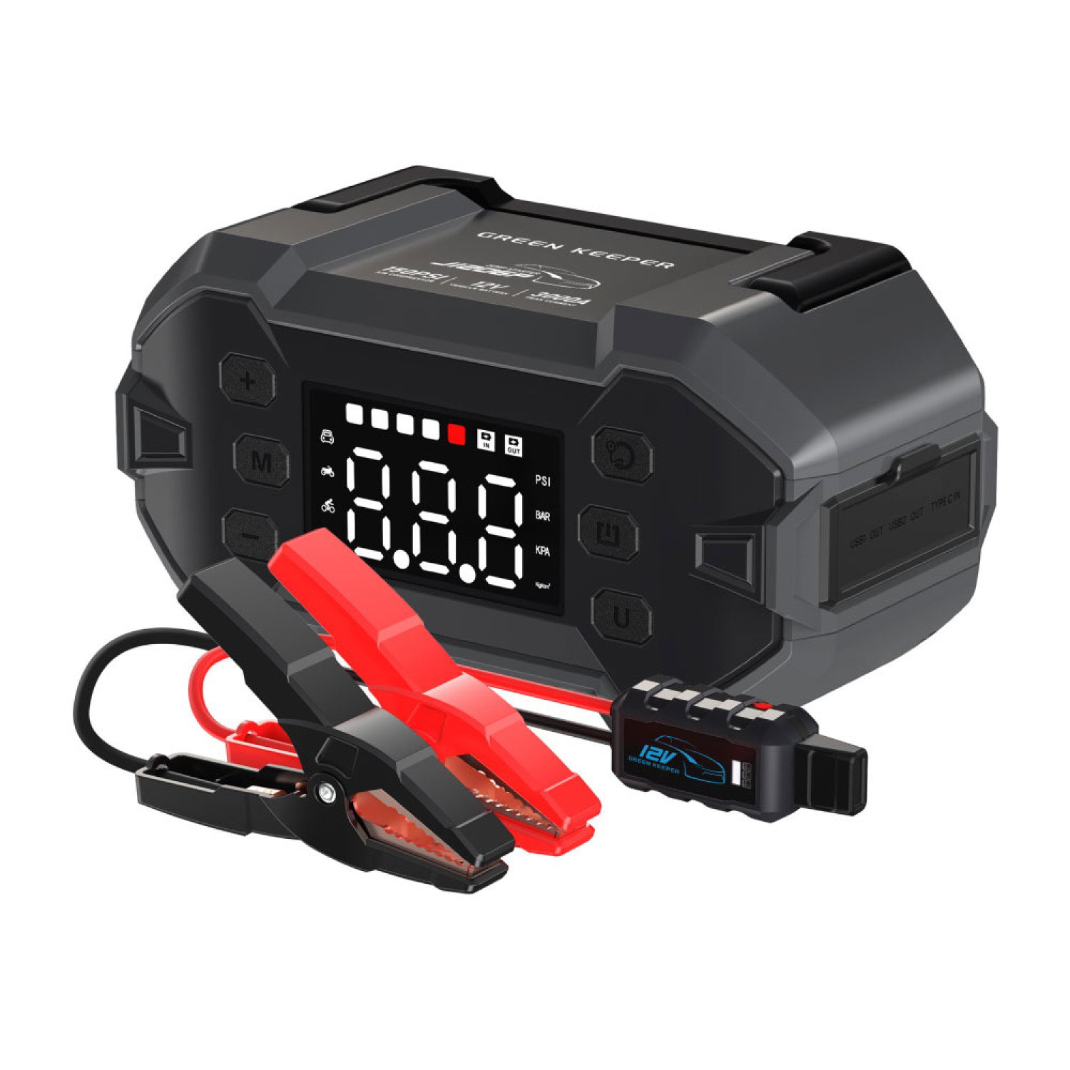 Pump GK-J1206P Car Jump Starter 3000A for 12V Vehicles_0