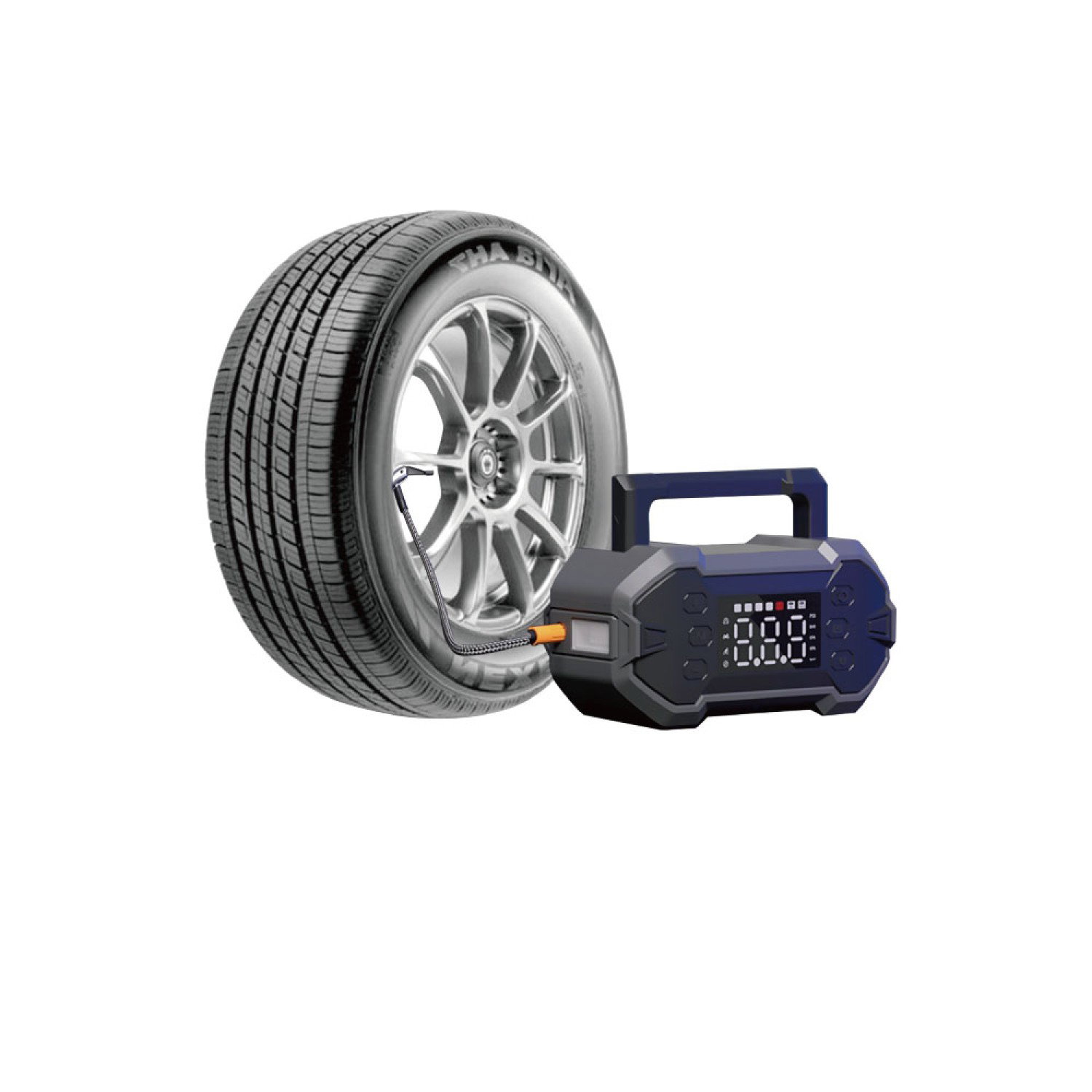 Pump GK-J1206P Car Jump Starter 3000A for 12V Vehicles_5