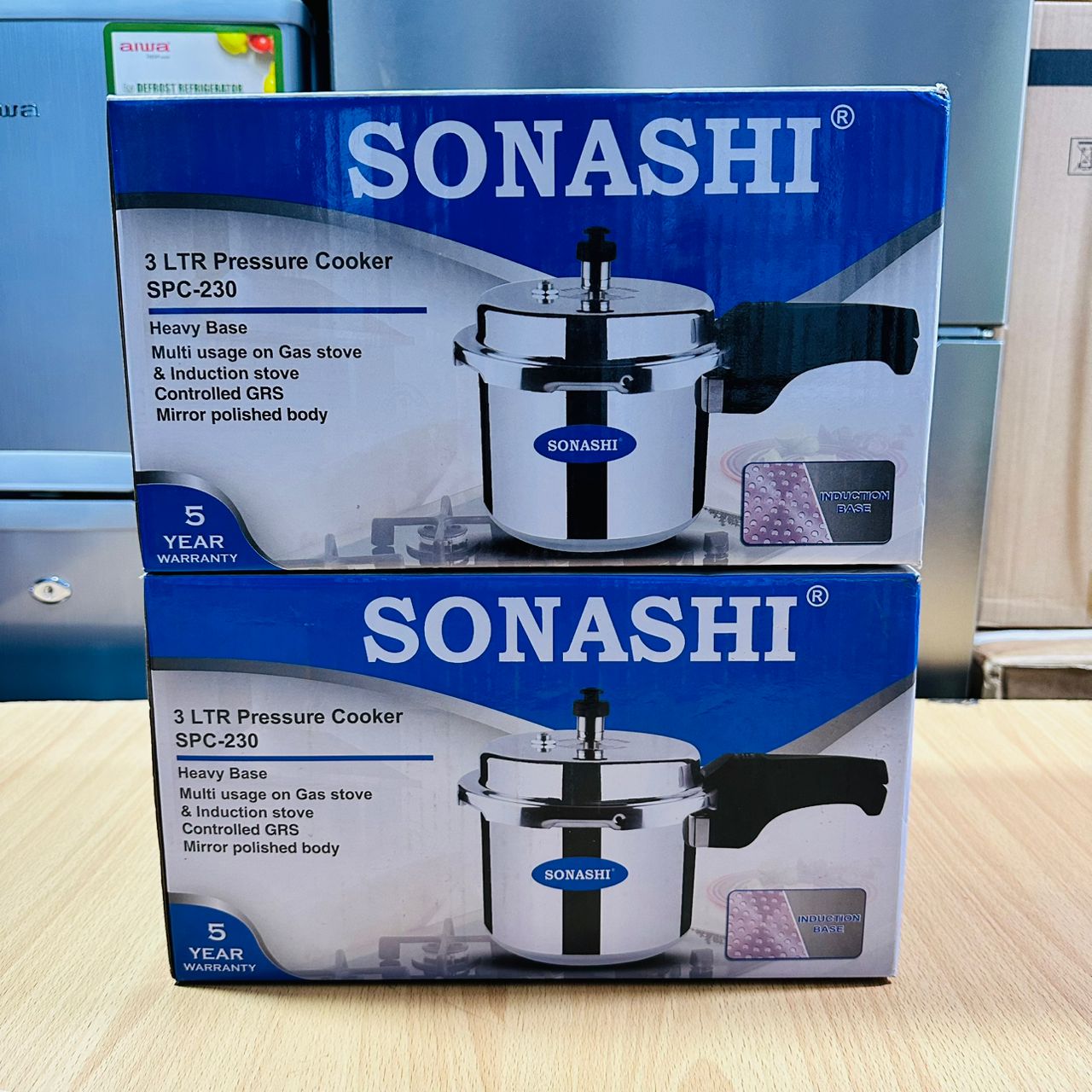 Sonashi 3 LTR pressure cooker SPC-230_0