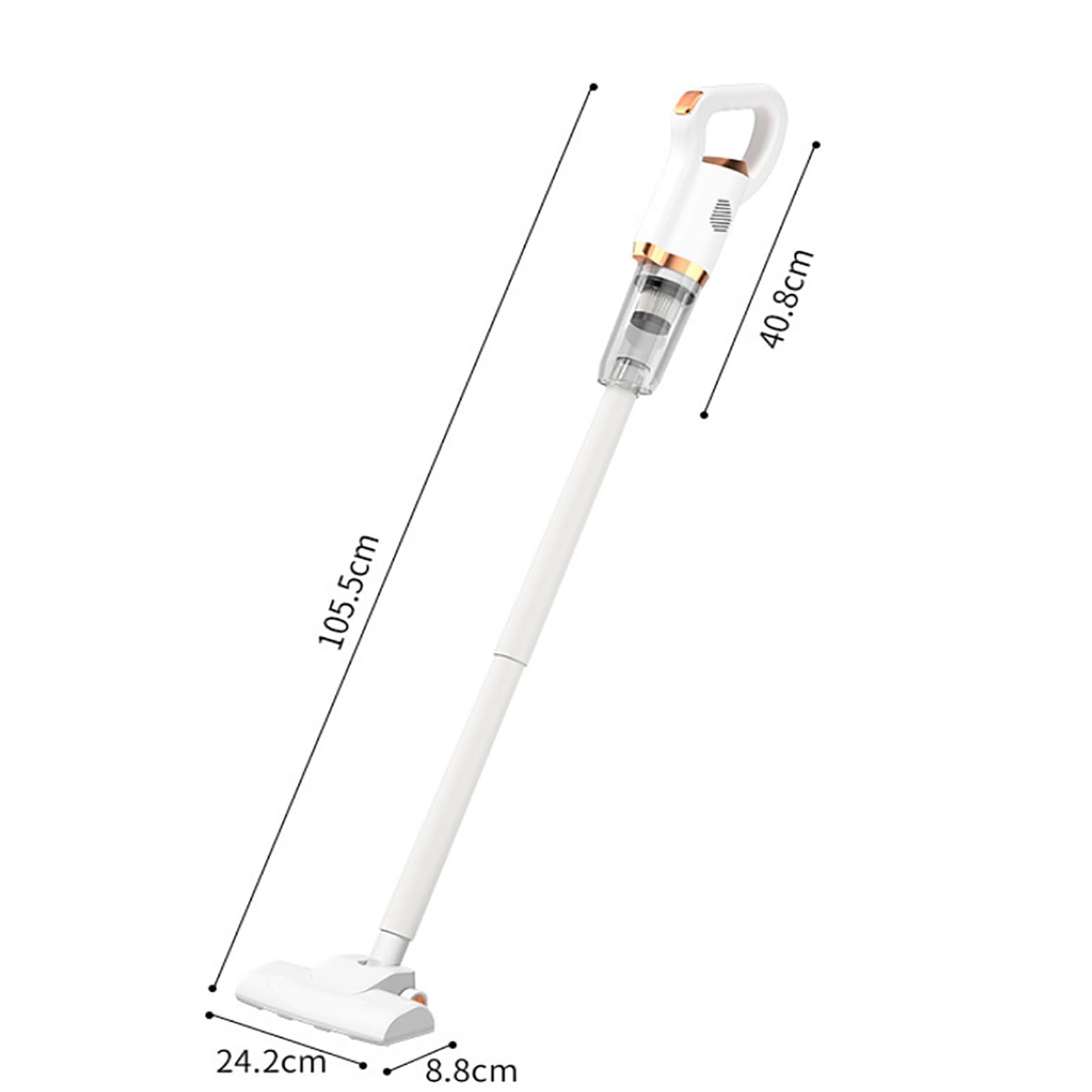 Handheld cordless vacuum cleaner USB rechargeable battery powered _1