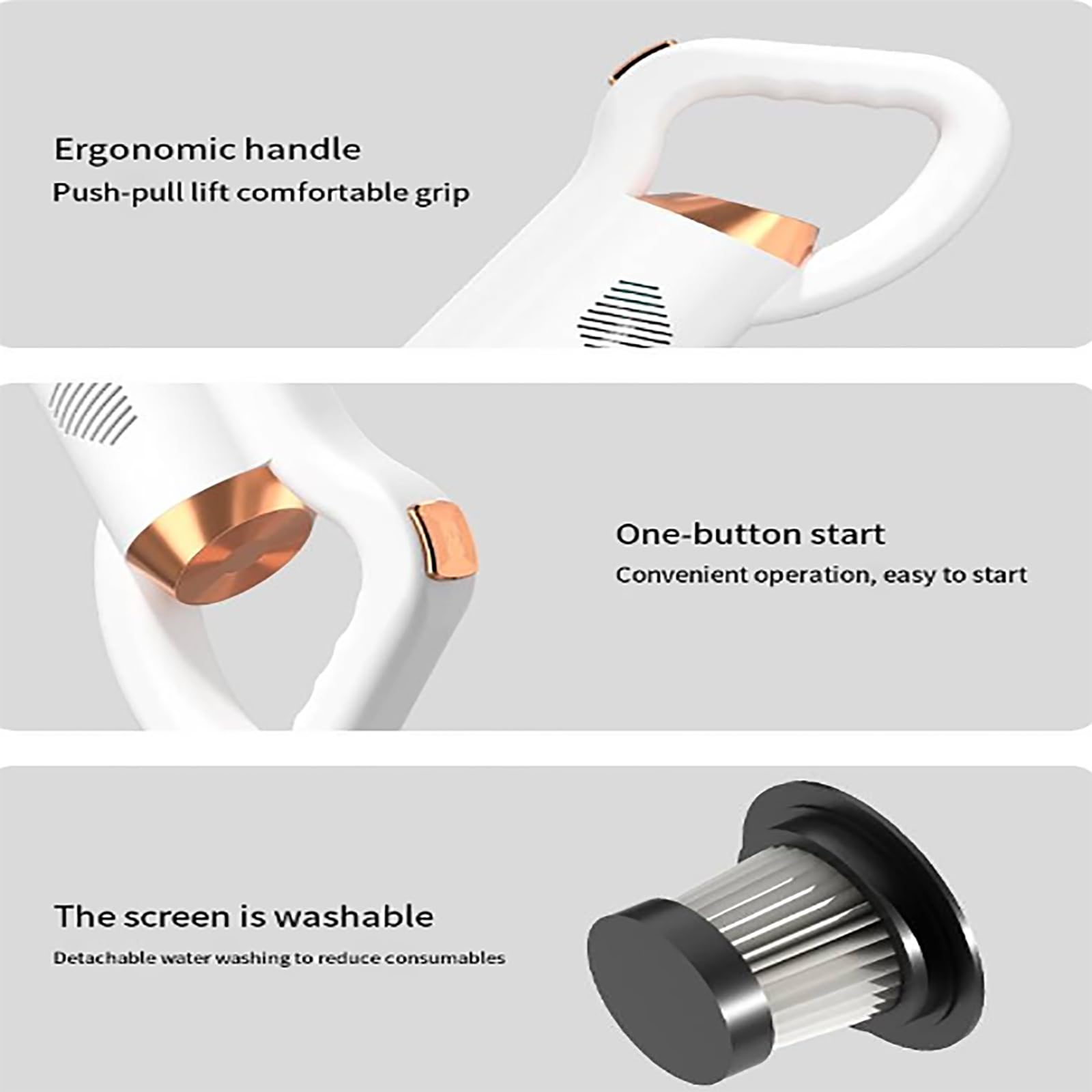 Handheld cordless vacuum cleaner USB rechargeable battery powered _2