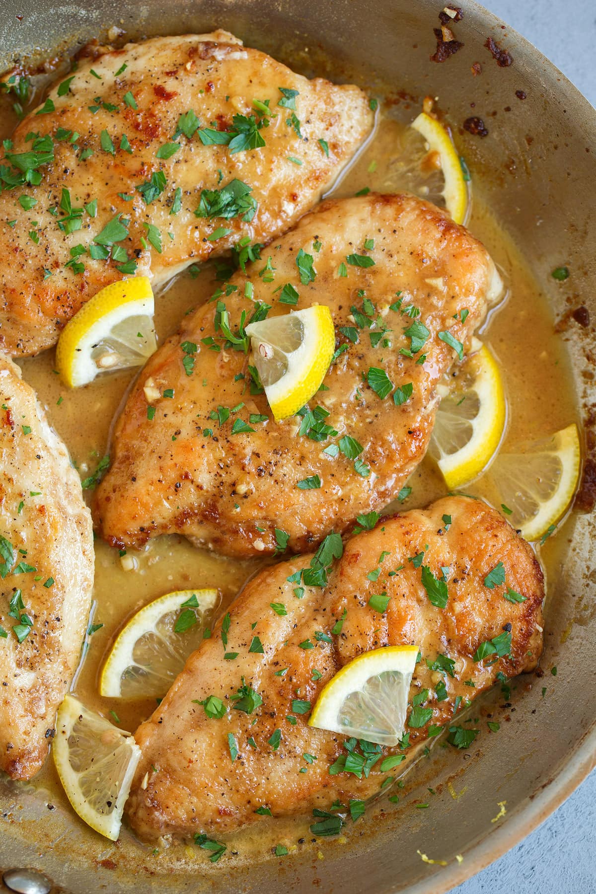 Fried Butter Lemon Chicken Breast - صدور دجاج مقلية بصوص الليمون_0