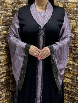عباية كروشية