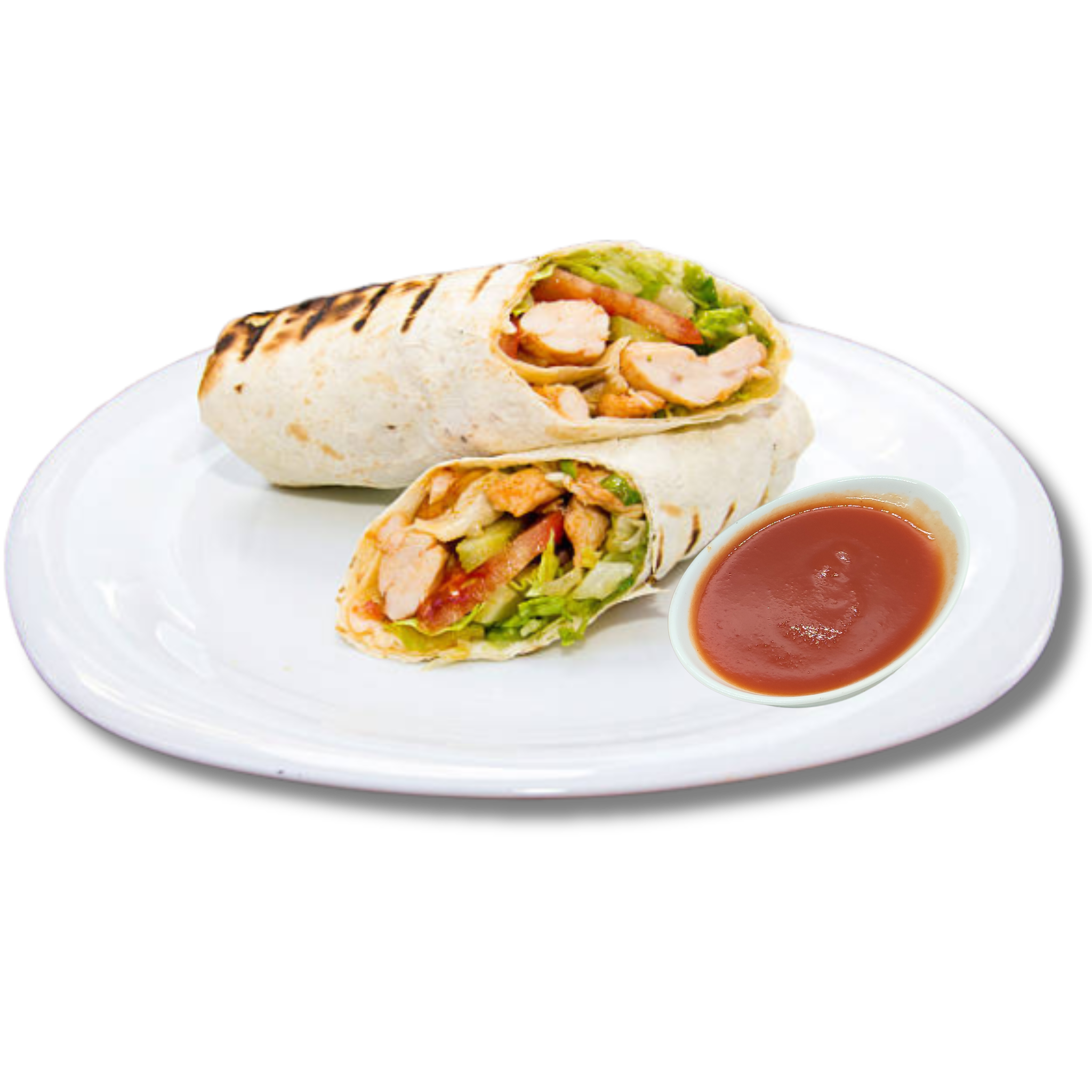 Chicken doner wrap_0