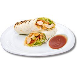 Chicken doner wrap