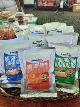Mushroom Crackers 100g