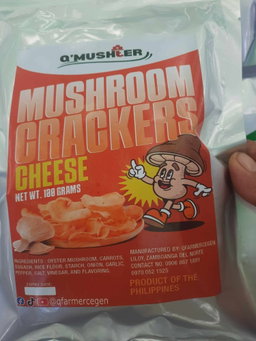 Mushroom Crackers 100g
