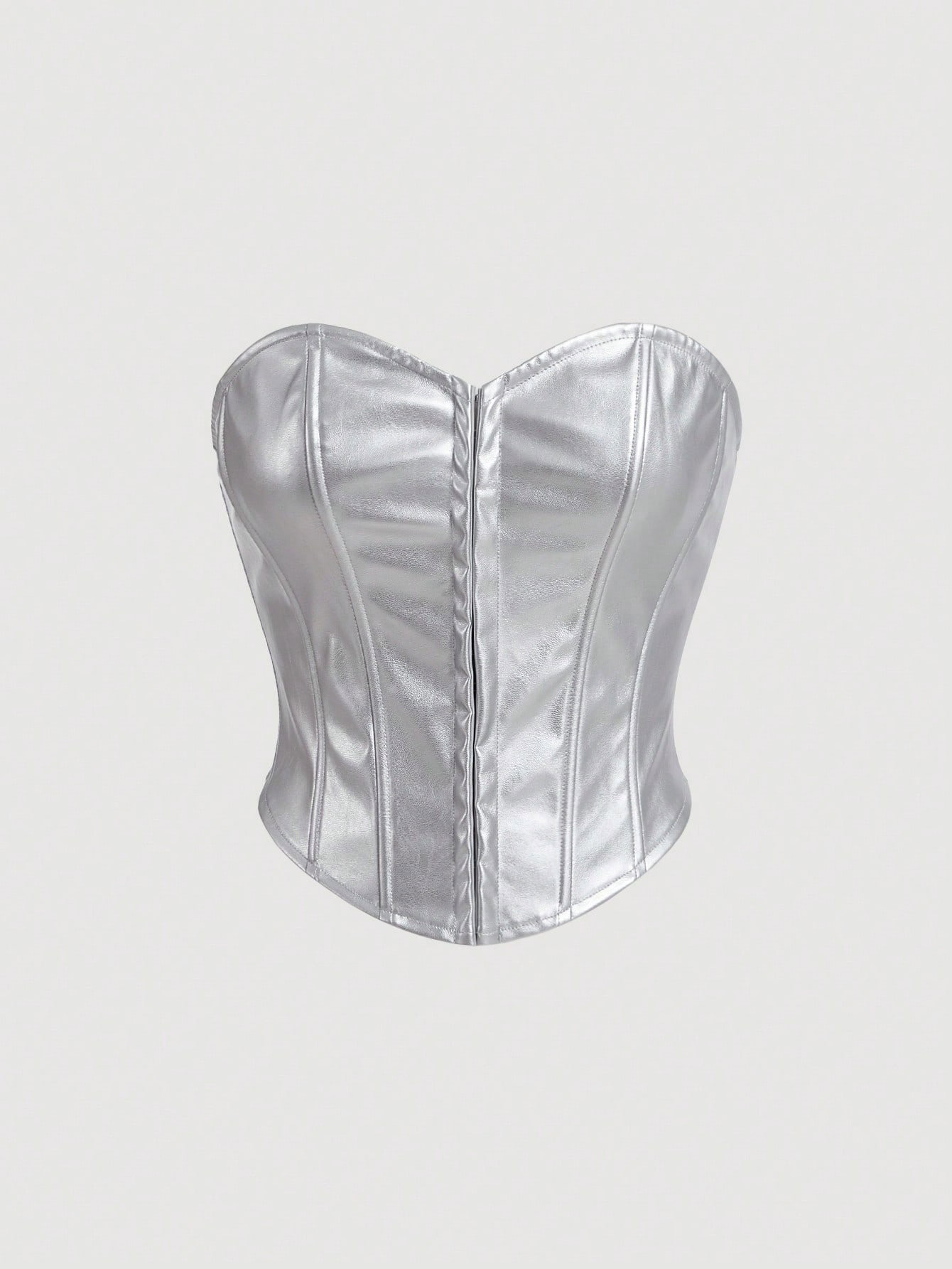 Leather Corset Top