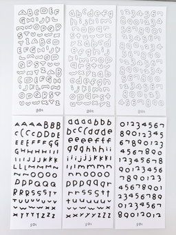 Alphabet set