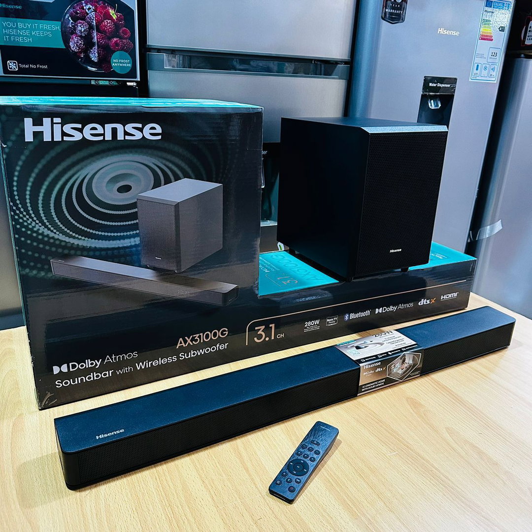 Hisense 3.1ch sound bar AX3100 with wireless subwoofer