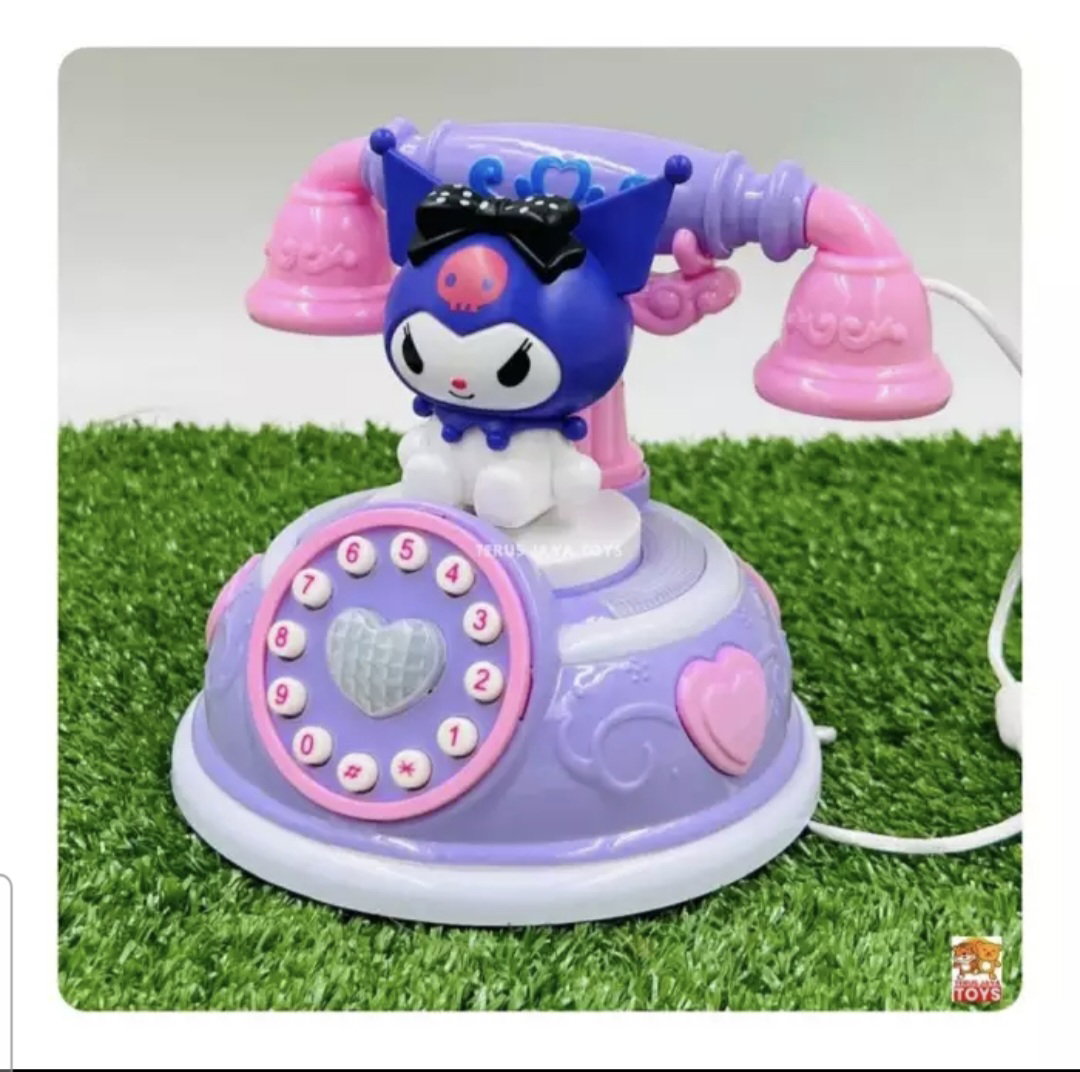 Telephone Classic avec Musique et effets lumineux_1
