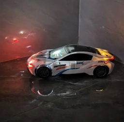 Voiture Robot Transformer 2 en 1 avec Musique et Effets Lumuneux