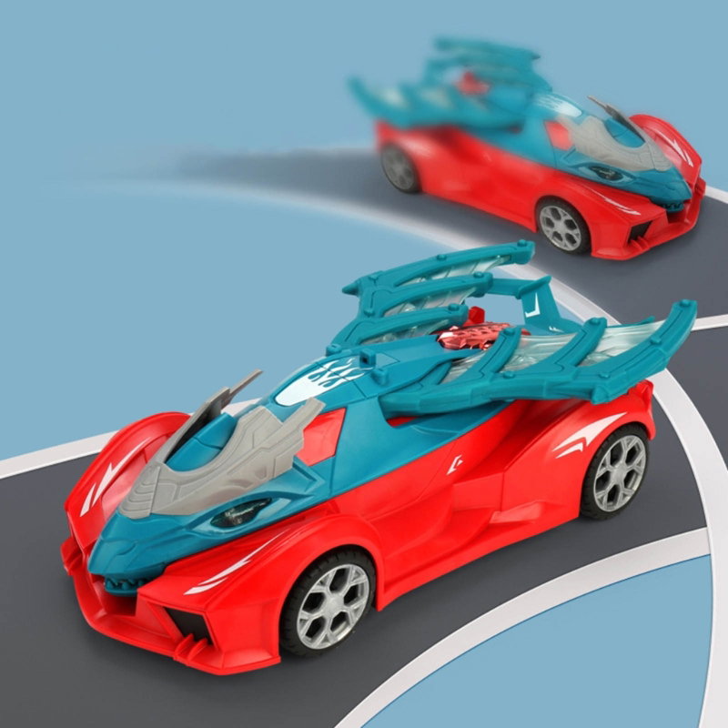 Voiture Robot ptérosaure 360° Rotatif avec Musique et Effets Lumineux