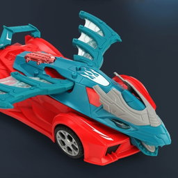 Voiture Robot ptérosaure 360° Rotatif avec Musique et Effets Lumineux 