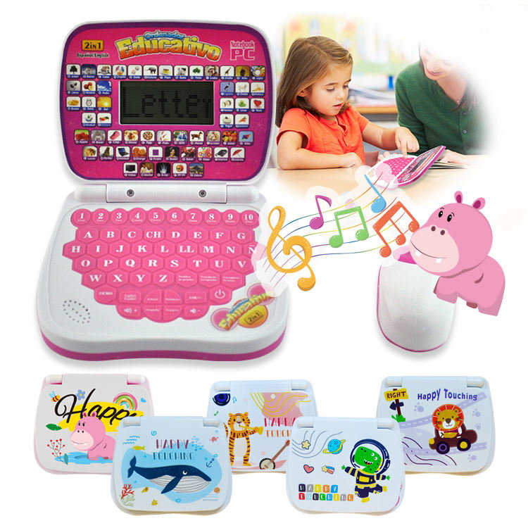 Mini Ordinateur Educatif Bilingue Francais, Anglais pour l'apprentissage