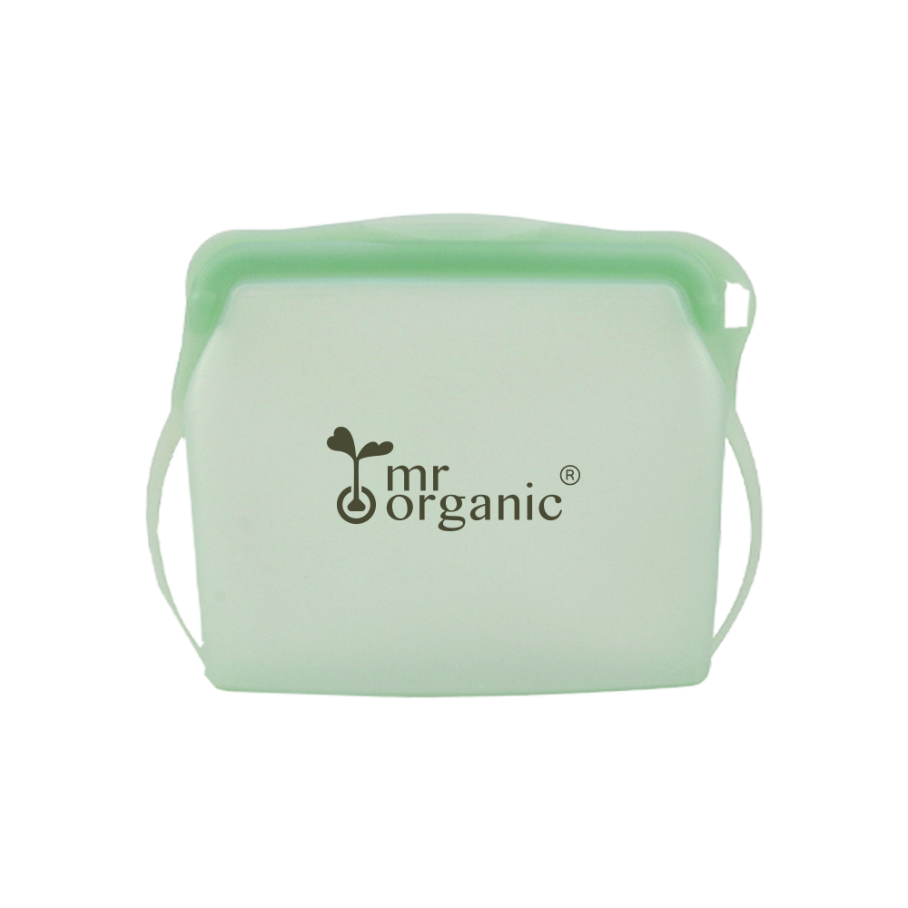 Reusable Silicone on-the-go snack Bag ( 21.5*14.8cm)