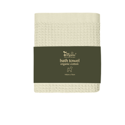 organic cotton bath towel ( natural beige  ) 