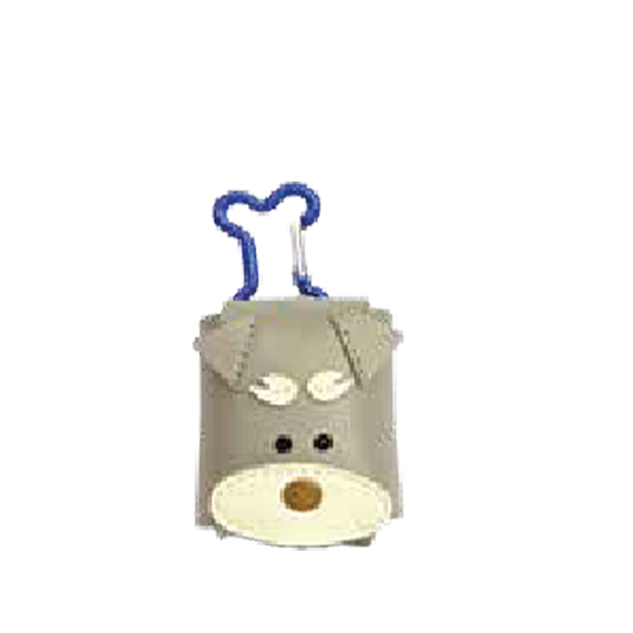 Schnauzer oops poop bag holder (colorful )_0