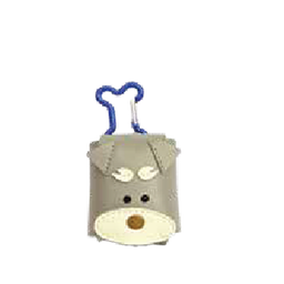 Schnauzer oops poop bag holder (colorful )