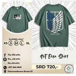 Aot eren shirt 