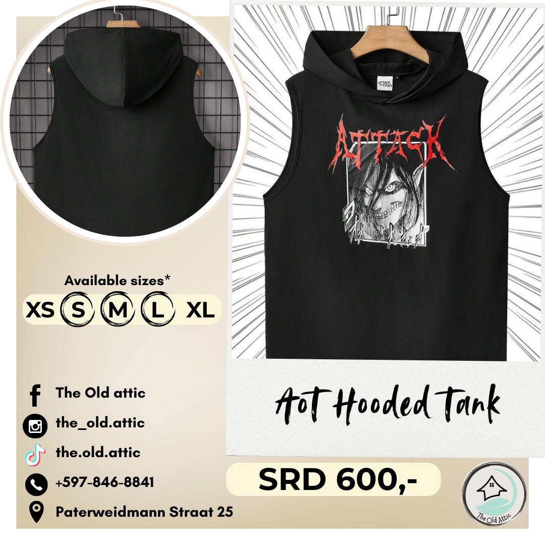 Aot hooded tank 