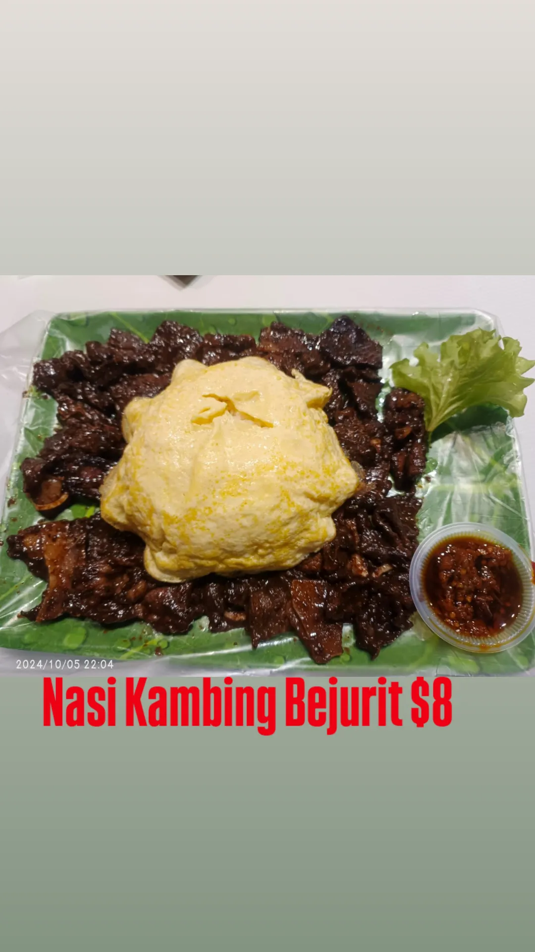 Nasi Kukus Kambing Bejurit