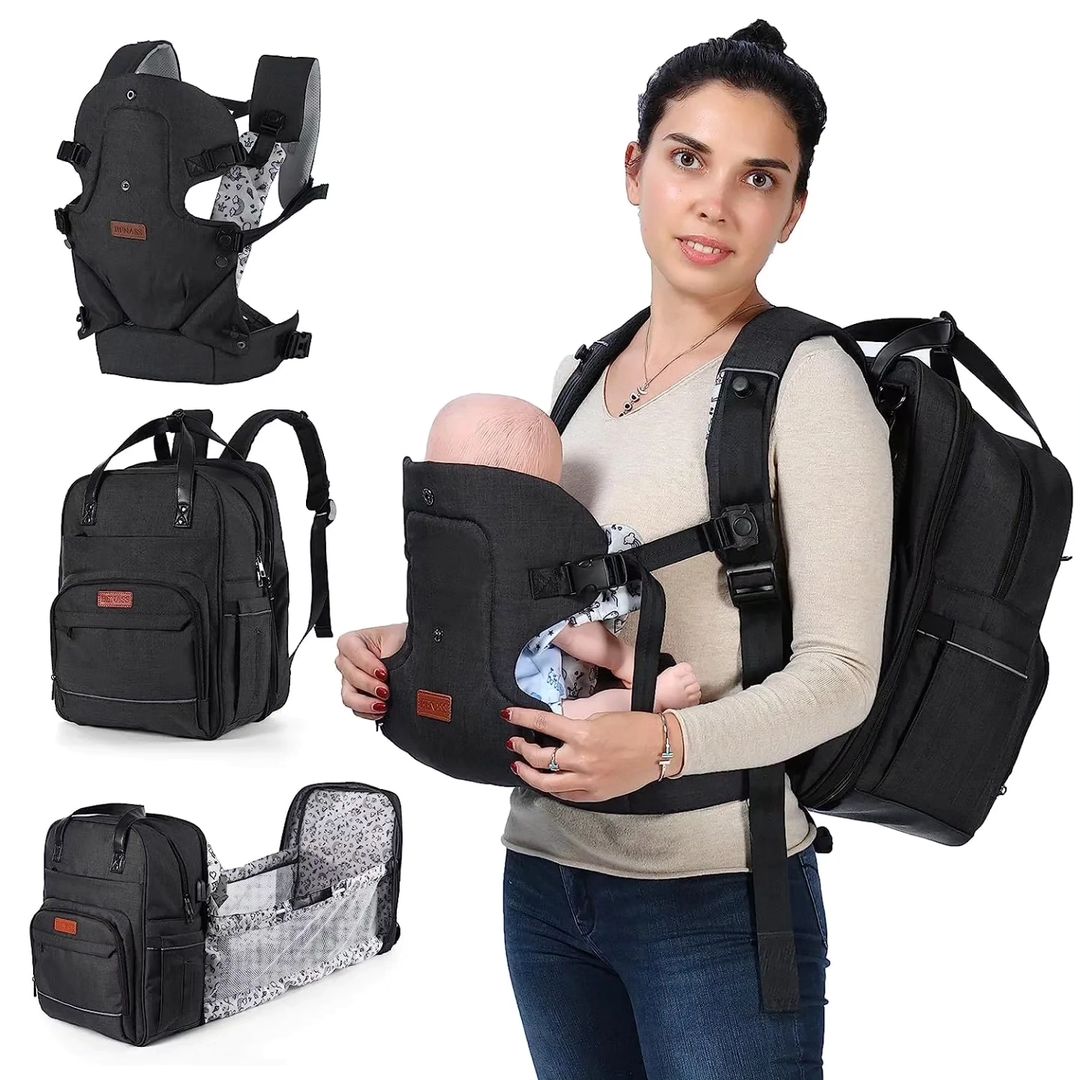 BENAS DIAPER BAG + BABY CARRIER _5