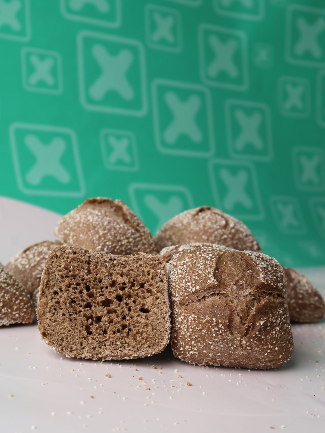 Mini Pistoles Orge x levain - 12 pièces 